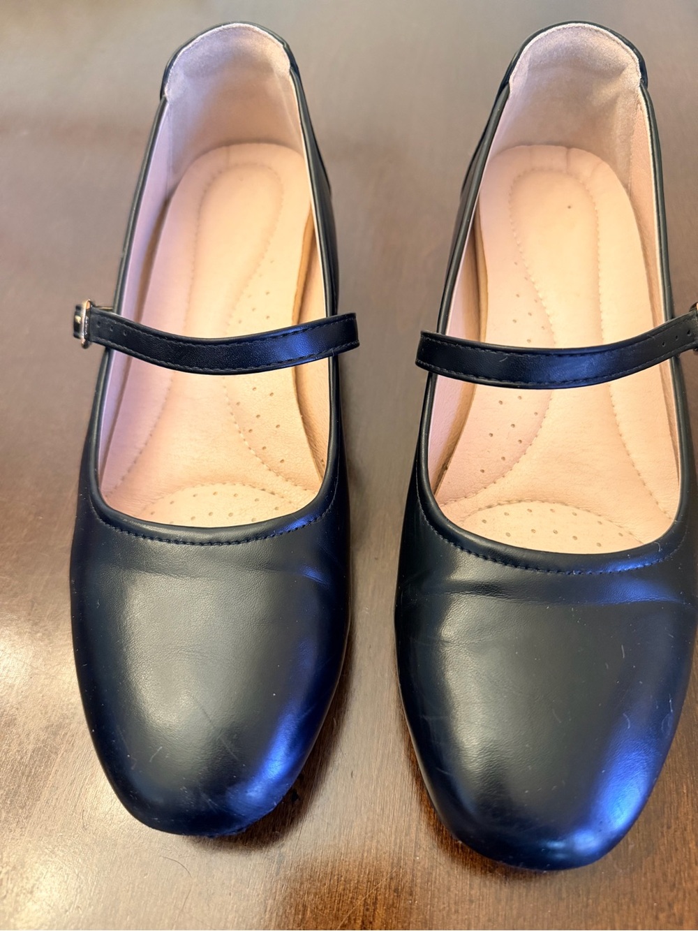 Black Mary Jane Flats for Women - Classic Strap Ballet Flats
